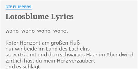 lotusblume lyrics|More.